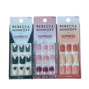 Rebecca Minkoff by imPRESS Press-On Nails - Lot of 3 Sets